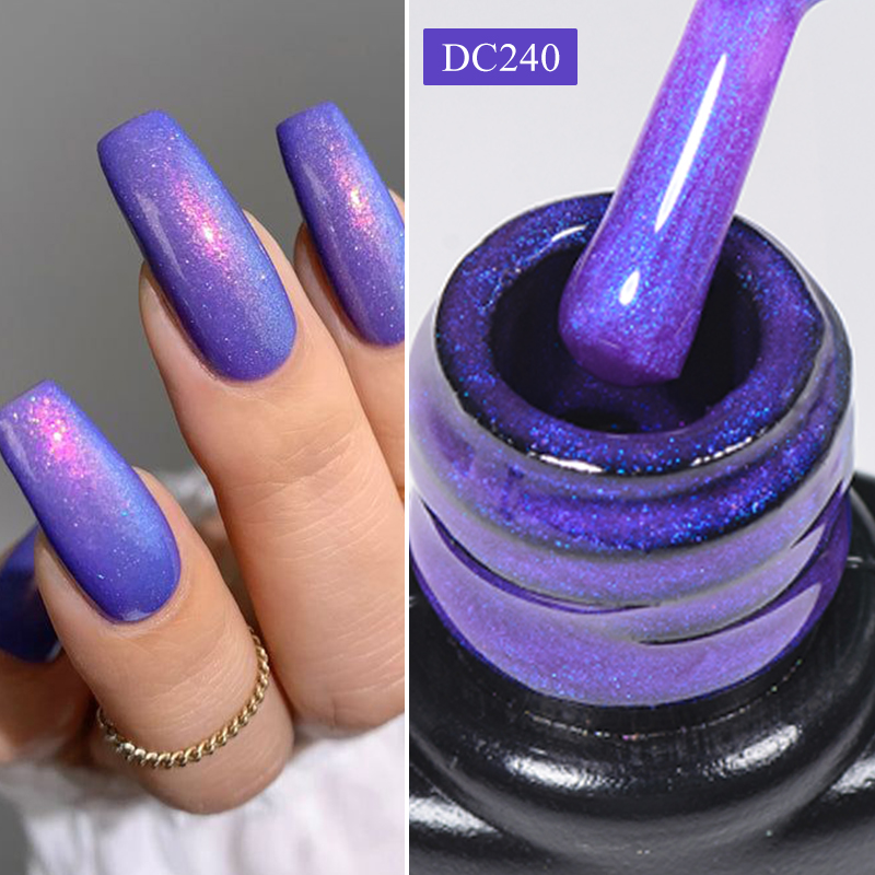 Gold Foil Flakes - Mtssii 7ml 오로라 글리터 고무 베이스