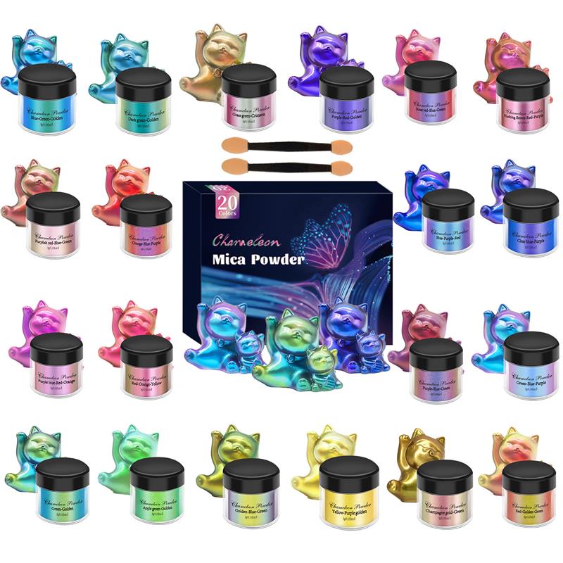 Resin Pigment Set - 송진 변색 에폭시 UV 송진 안료