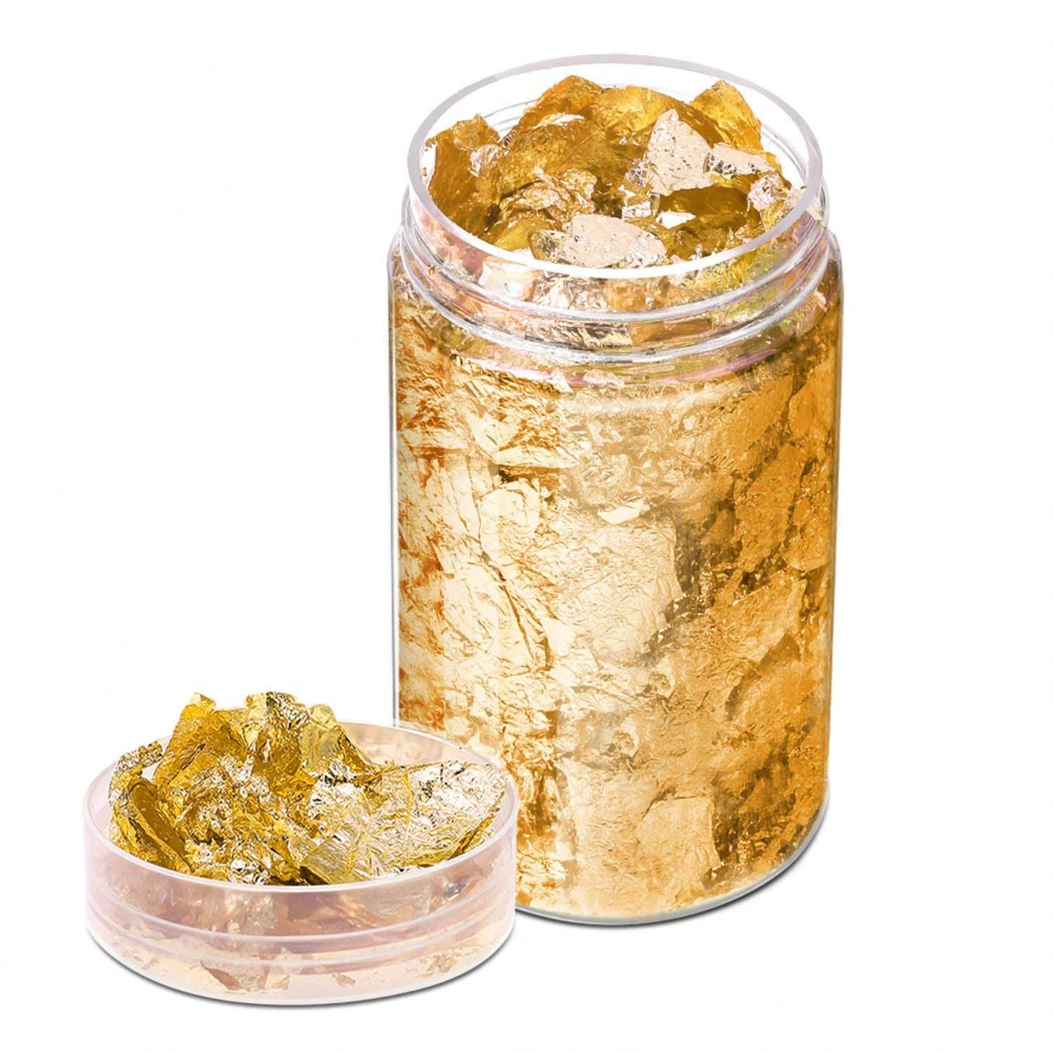 Gold Foil Flakes - 금박, 금박 케이크 장식용 금박 시트,