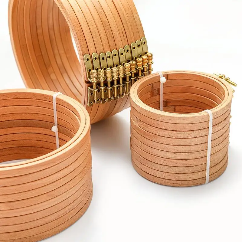 고품질 너도밤 나무 자수 고리 나무 자수 원형 링 홀더 - Wood Ring Blank 리뷰 및 가격