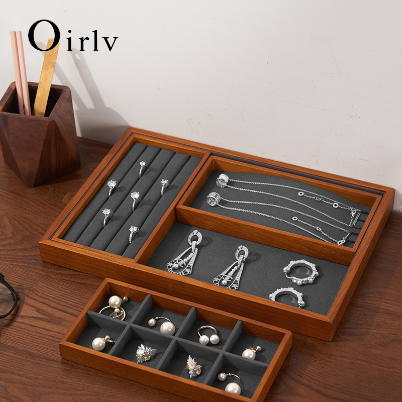 Oirlv 목재 주얼리 정리함 스탠드 링 귀걸이 목걸이 - Wood Ring Blank 리뷰 및 가격