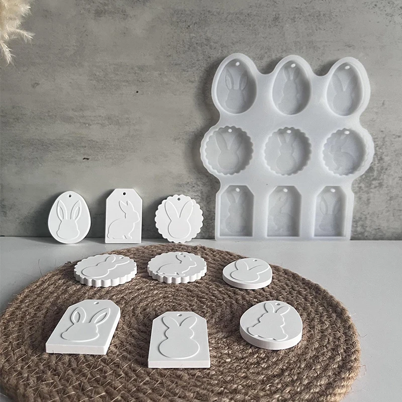 고품질 달걀 토끼 펜던트 데스크탑 장식 시멘트 석고 몰 - Serving Tray Mold 리뷰 및 가격