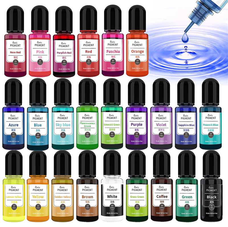 알코올 송진 안료 액체 착색 염료 잉크, 에폭시 송진, - Resin Dye Alcohol 리뷰 및 가격